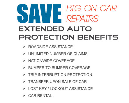 extended auto coverage insurance